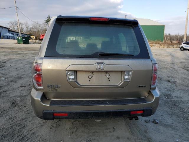Photo 6 from auction – 2007 HONDA PILOT LX with VIN 2HKYF18117H527790