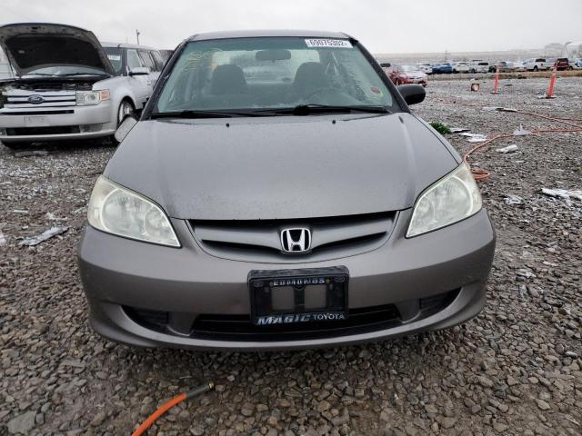 Photo 5 from auction – 2005 HONDA CIVIC LX with VIN 2HGES16565H564524