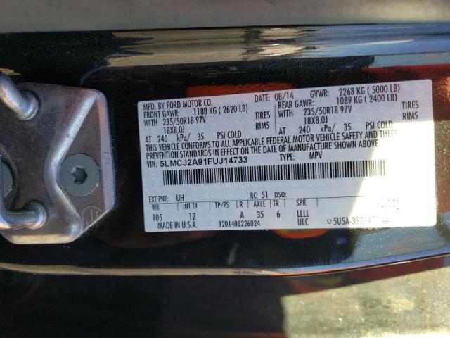 Photo 14 from auction – 2015 LINCOLN MKC with VIN 5LMCJ2A91FUJ14733