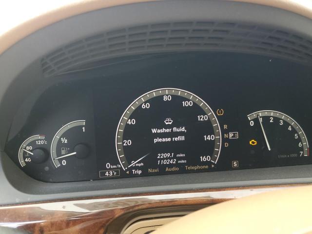 Photo 9 from auction – 2007 MERCEDES-BENZ S 550 with VIN WDDNG71X77A117347