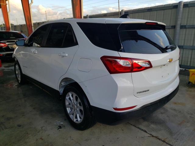 Photo 2 from auction – 2021 CHEVROLET EQUINOX LS with VIN 3GNAXHEV5MS140604