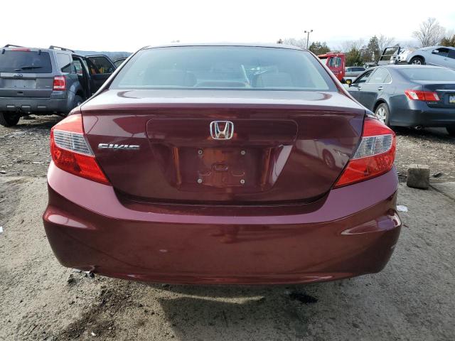 Photo 6 from auction – 2012 HONDA CIVIC EXL with VIN 19XFB2F93CE317336