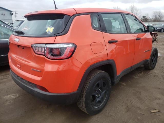 Photo 3 from auction – 2017 JEEP COMPASS SP with VIN 3C4NJDAB9HT645979