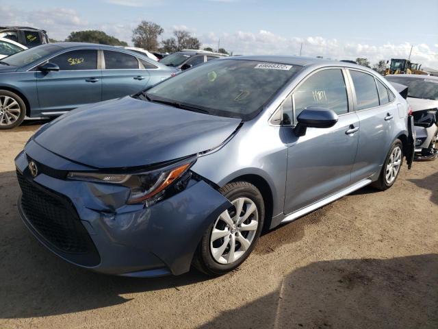 TOYOTA COROLLA LE 2022 with VIN JTDEPMAE1N3022324 - Photo from auction