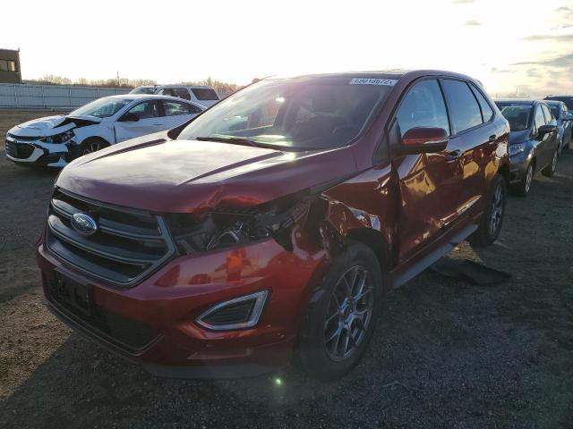 FORD EDGE SPORT 2018 with VIN 2FMPK4AP6JBC62595 - Photo from auction