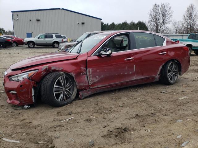 INFINITI Q50 BASE 2015 with VIN JN1BV7AR9FM392917 - Photo from auction