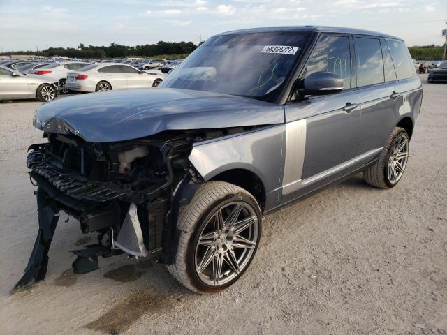 LAND ROVER RANGE ROVE 2022 with VIN SALGS2SE5NA461072 - Photo from auction