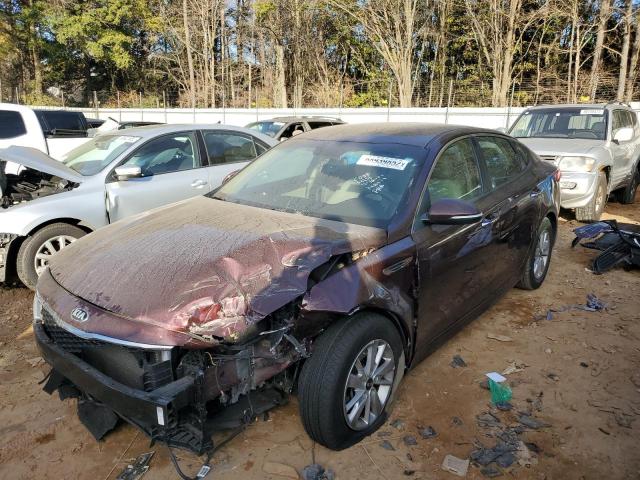KIA OPTIMA LX 2016 with VIN 5XXGT4L31GG107697 - Photo from auction
