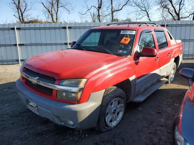 CHEVROLET AVALANCHE 2002 with VIN 3GNEK13T52G185907 - Photo from auction