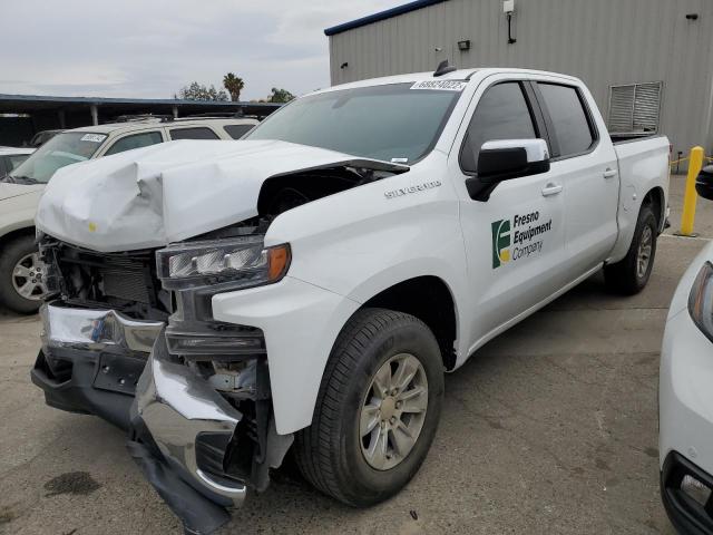 CHEVROLET silverado 2021 with VIN 1GCPWCEDXMZ102403 - Photo from auction