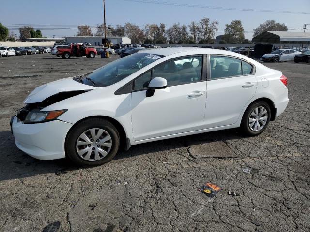 HONDA CIVIC LX 2012 with VIN 19XFB2F54CE383326 - Photo from auction