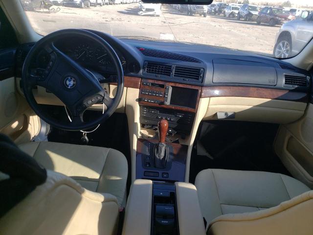 Photo 8 from auction – 2001 BMW 7 SERIES with VIN WBAGG83491DN82467