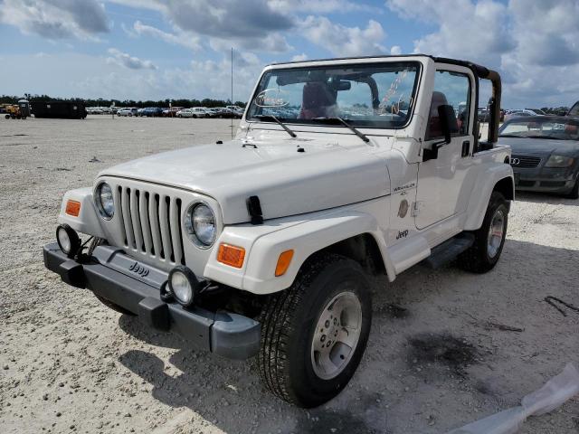 JEEP WRANGLER / 2001 with VIN 1J4FA59S71P334506 - Photo from auction