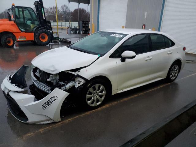 TOYOTA COROLLA LE 2020 with VIN 5YFEPRAE0LP134176 - Photo from auction