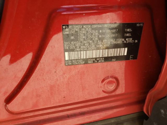 Photo 14 from auction – 2016 TOYOTA RAV4 LE with VIN JTMBFREV4GJ052915