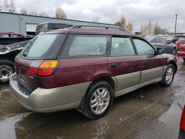 Photo 3 from auction – 2000 SUBARU LEGACY OUT with VIN 4S3BH6650Y7661604