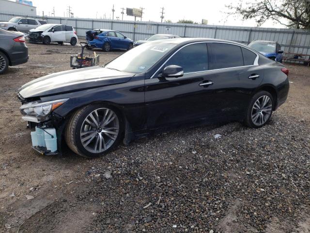 INFINITI Q50 SENSOR 2022 with VIN JN1EV7CPXNM311334 - Photo from auction