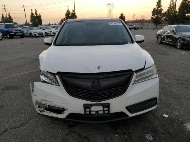 Photo 5 from auction – 2014 ACURA MDX TECHNO with VIN 5FRYD4H43EB009031