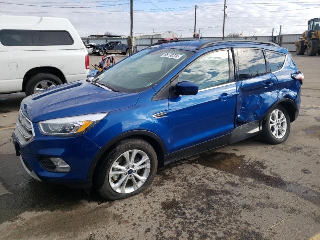 FORD ESCAPE SE 2017 with VIN 1FMCU9GDXHUD28721 - Photo from auction