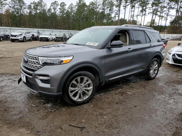 FORD EXPLORER L 2021 with VIN 1FMSK7FH3MGC38636 - Photo from auction