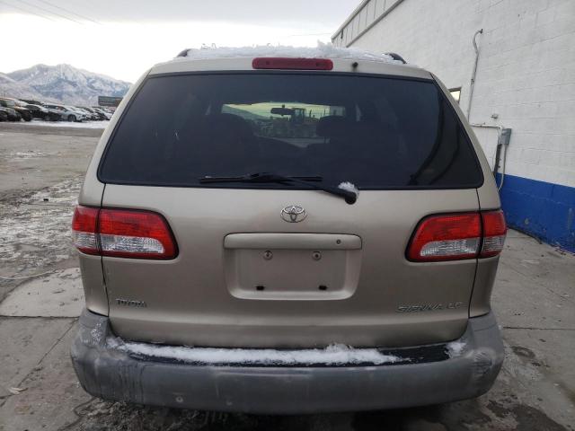 Photo 6 from auction – 2002 TOYOTA SIENNA LE with VIN 4T3ZF13C62U451031