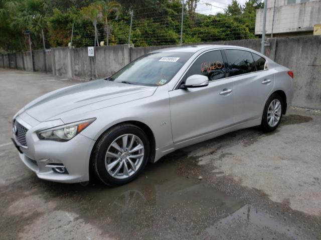 INFINITI Q50 PREMIU 2017 with VIN JN1EV7AR9HM833798 - Photo from auction