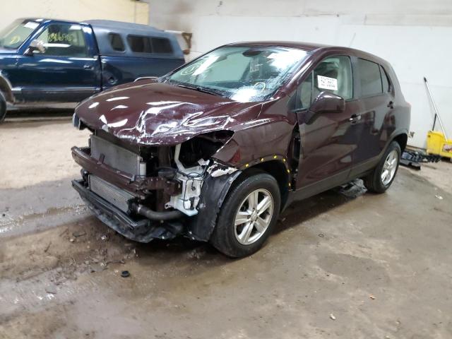 CHEVROLET TRAX LS 2021 with VIN KL7CJNSB7MB345409 - Photo from auction