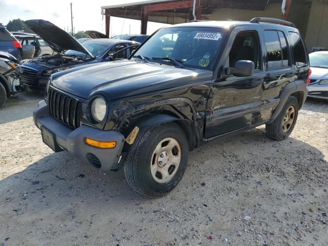 Photo 1 from auction – 2004 JEEP LIBERTY SP with VIN 1J4GL48K64W271127
