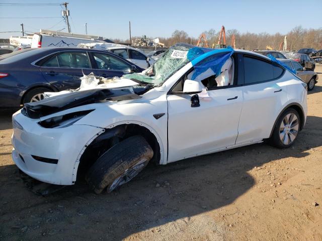 TESLA MODEL Y 2022 with VIN 7SAYGDEE4NA012557 - Photo from auction