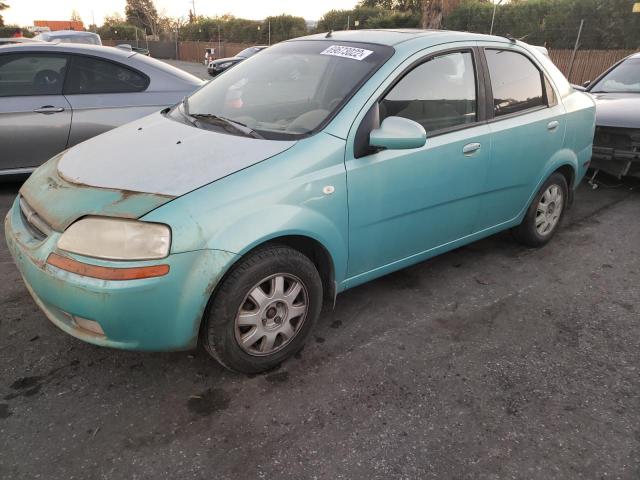 CHEVROLET AVEO LT 2005 with VIN KL1TG52625B438755 - Photo from auction