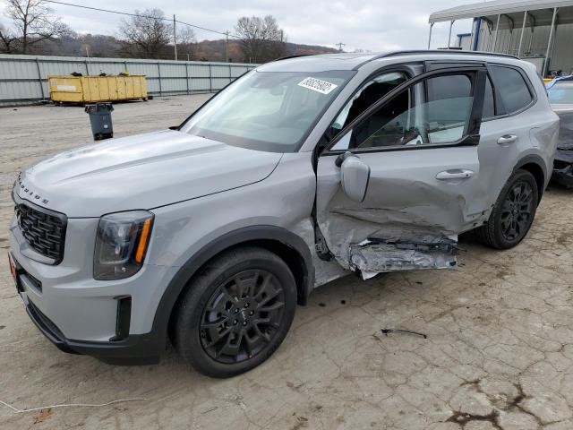 KIA TELLURIDE 2022 with VIN 5XYP3DHC7NG319019 - Photo from auction