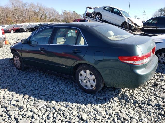 Photo 2 from auction – 2003 HONDA ACCORD LX with VIN 1HGCM563X3A034124