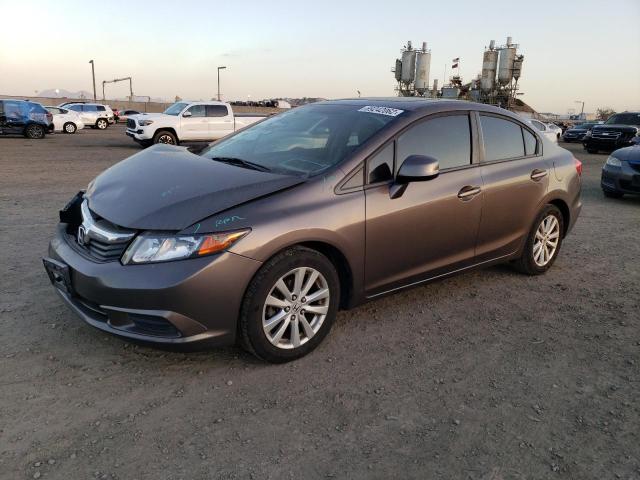 HONDA CIVIC EXL 2012 with VIN 19XFB2F93CE317322 - Photo from auction