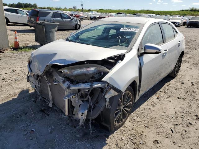 TOYOTA COROLLA L 2015 with VIN 2T1BURHE0FC267557 - Photo from auction