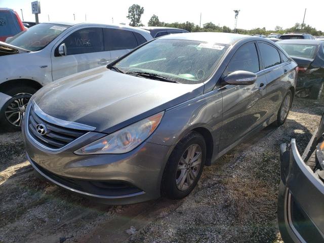 Photo 1 from auction – 2014 HYUNDAI SONATA GLS with VIN 5NPEB4AC5EH898444