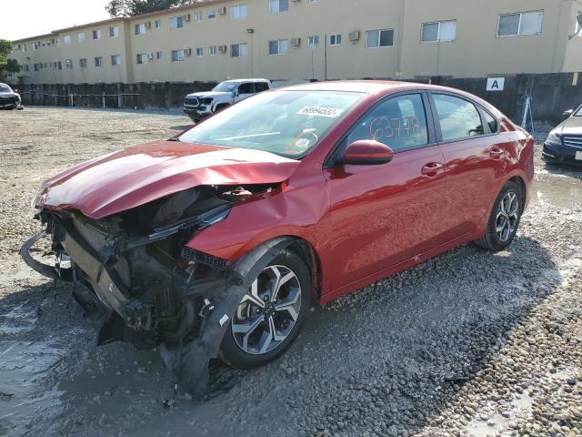 KIA FORTE FE 2019 with VIN 3KPF24AD4KE060841 - Photo from auction