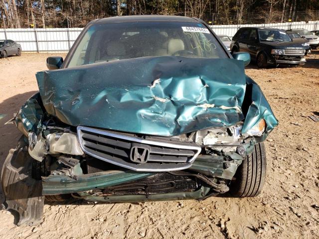 Photo 5 from auction – 2002 HONDA ODYSSEY EX with VIN 2HKRL186X2H539485