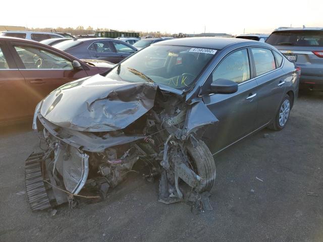 NISSAN SENTRA S 2015 with VIN 3N1AB7APXFL668986 - Photo from auction