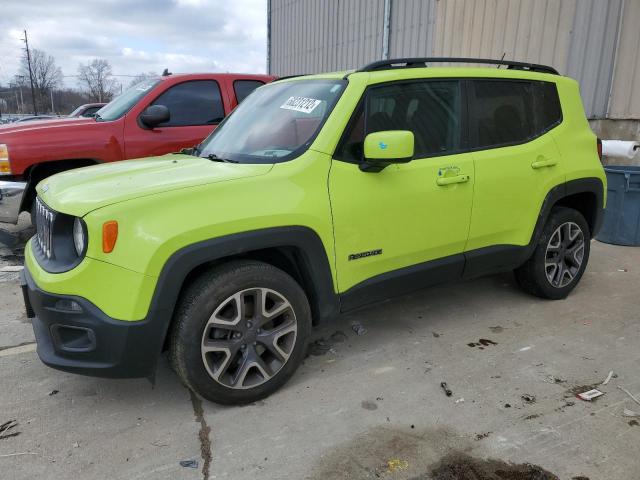 JEEP RENEGADE L 2017 with VIN ZACCJBBB6HPF34565 - Photo from auction