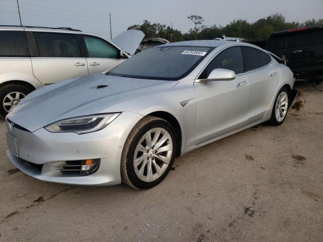 TESLA MODEL S 2016 with VIN 5YJSA1E16GF156956 - Photo from auction
