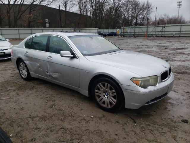 Photo 4 from auction – 2002 BMW 745 LI with VIN WBAGN634X2DR03380