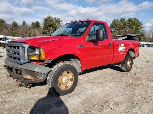 FORD F250 SUPER 2006 with VIN 1FTNF21516EC38543 - Photo from auction