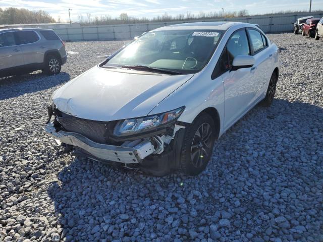 HONDA CIVIC EX 2015 with VIN 19XFB2F80FE010511 - Photo from auction