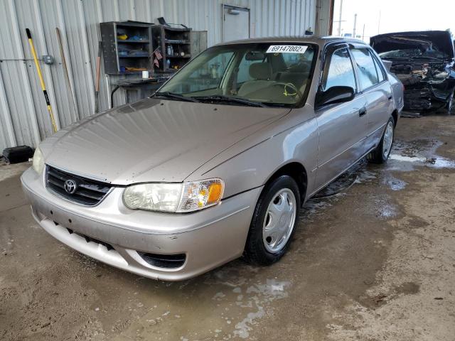 TOYOTA COROLLA CE 2001 with VIN 1NXBR12E71Z540478 - Photo from auction