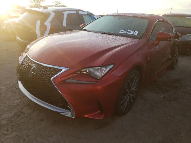 LEXUS RC 300 2016 with VIN JTHSM5BC1G5001722 - Photo from auction