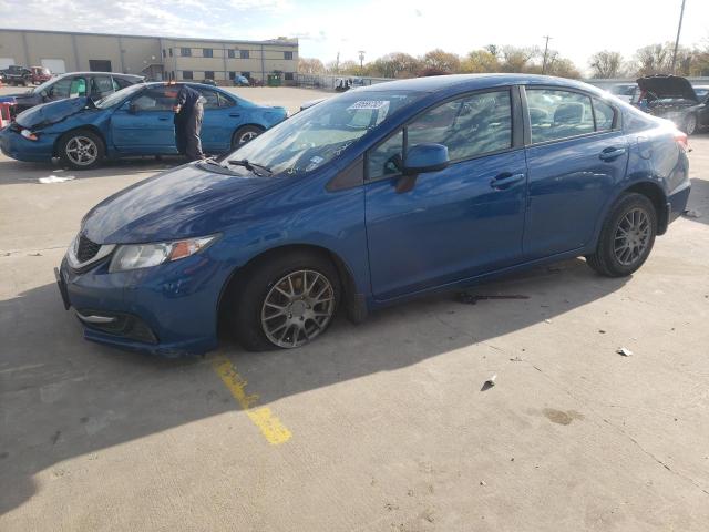 HONDA CIVIC LX 2013 with VIN 2HGFB2F56DH562104 - Photo from auction