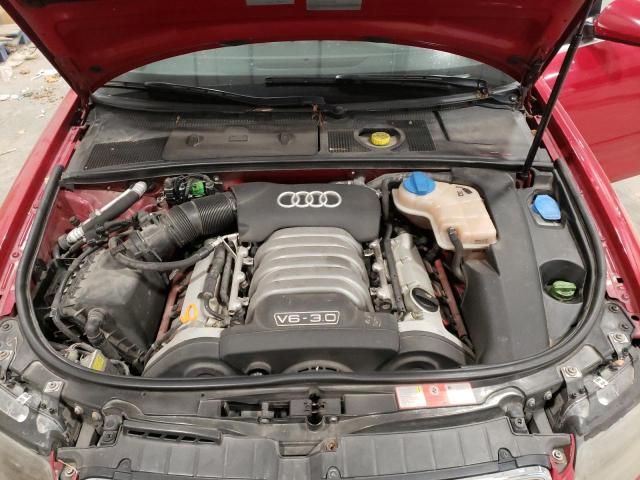 Photo 11 from auction – 2004 AUDI A4 3.0 CAB with VIN WAUAT48H34K005892