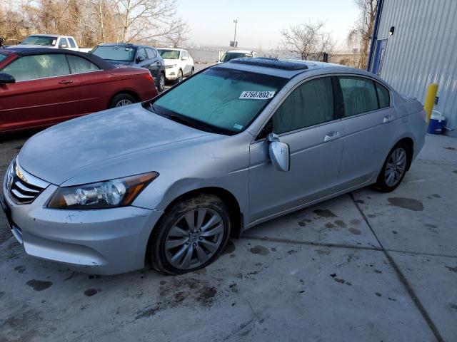 HONDA ACCORD EXL 2011 with VIN 1HGCP2F86BA120742 - Photo from auction