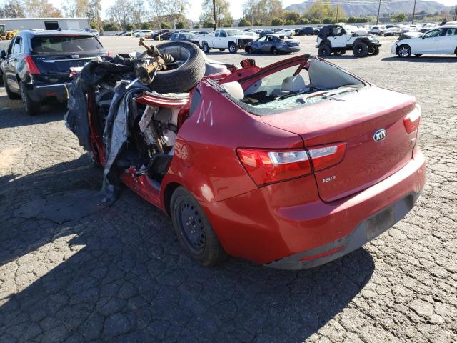 Photo 2 from auction – 2014 KIA RIO LX with VIN KNADM4A37E6351642