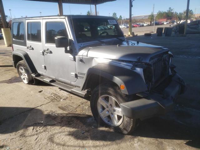 Photo 4 from auction – 2016 JEEP WRANGLER U with VIN 1C4BJWDG3GL242791
